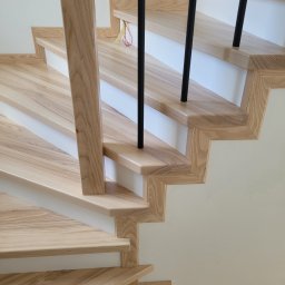 STOLARSTWO - schody - Balustrady Aluminiowe Syców