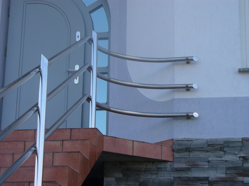 Wyroby ze stali nierdzewnej: balustrady, schody, zadaszenia, ogrodzenia, inne