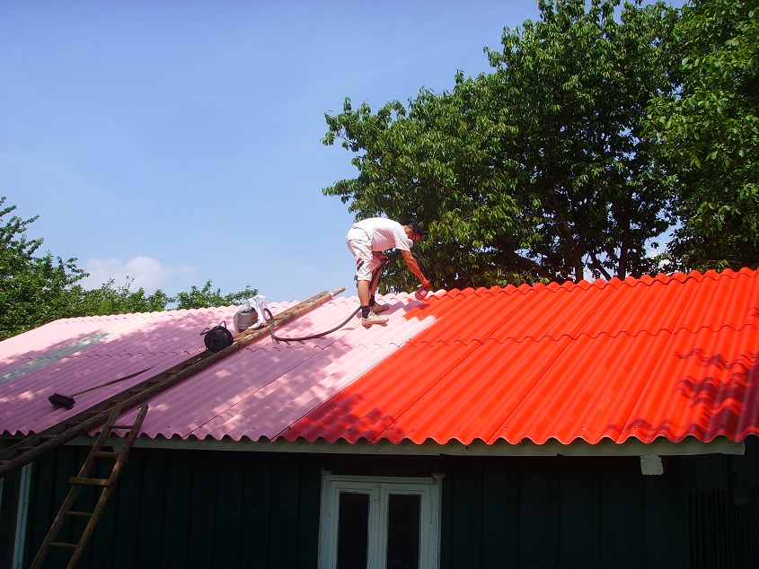 Malowanie dachów / rynien / podbitek - Starogard / trójmiasto
