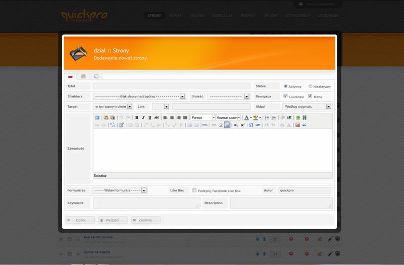 CMS - Systemy zarządzania treścią