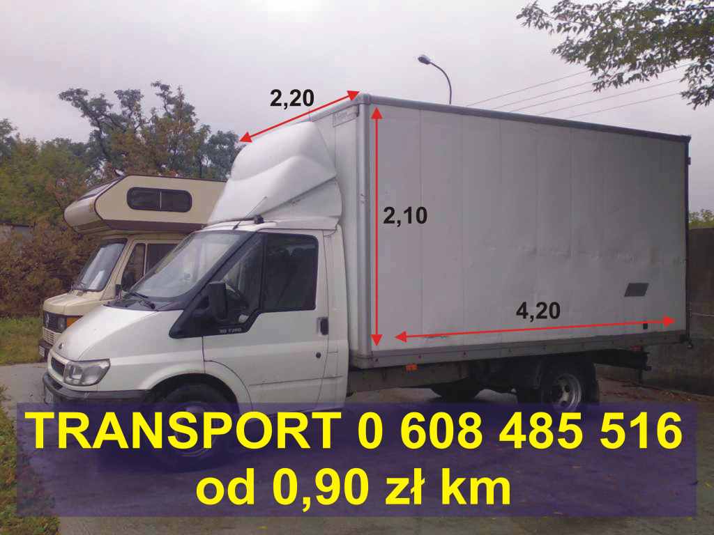 TRANSPORT - TANIO SOLIDNIE - 8 PALET lub 1700 kg