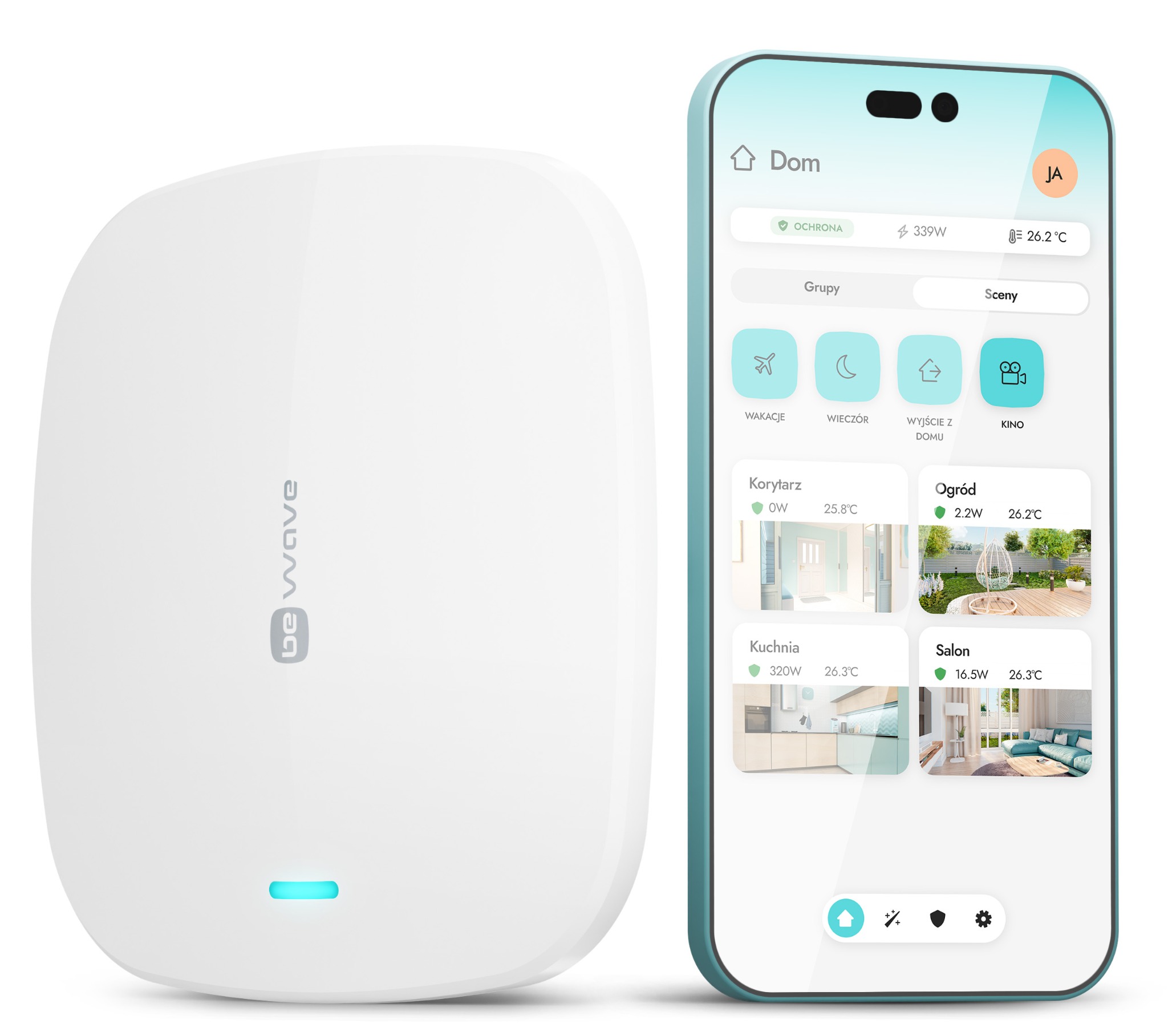 System BE WAVE Smart HUB firmy Satel