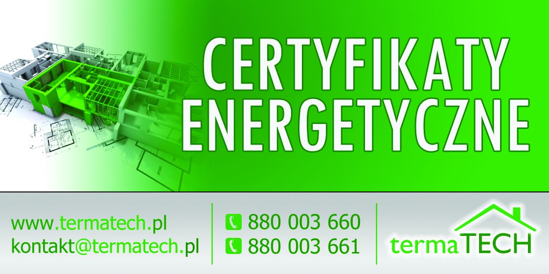 Certyfikat energetyczny