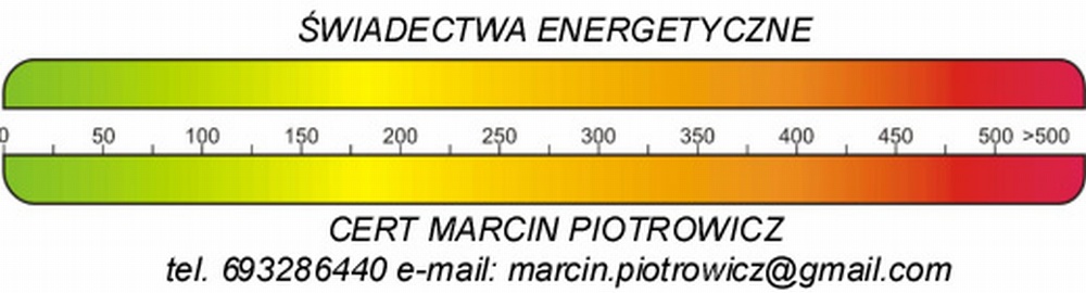 Świadectwo Energetyczne - Certyfikat Energetyczny
