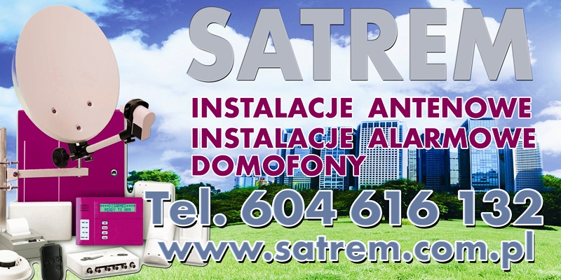 Domofony montaż, serwis montaż anten satelitarnych alarmy