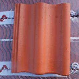 Dachówka betonowa kolor czerwony