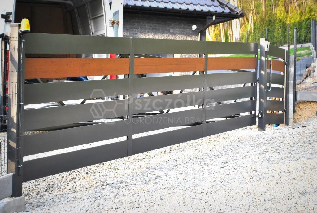 Nowoczesne bramy przesuwne aluminiowe Bochnia