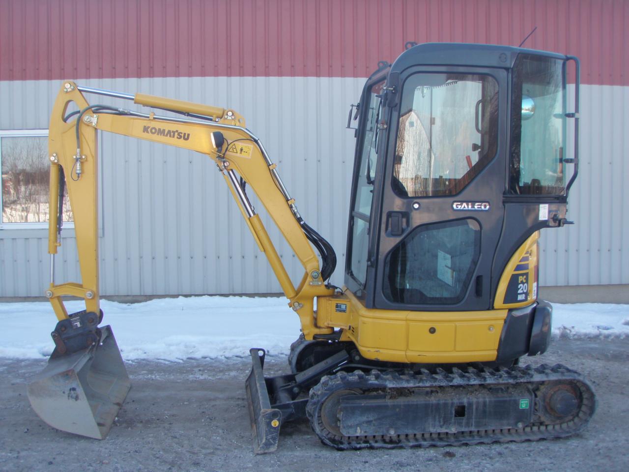 KOMATSU PC 20 MR Galeo -2009
