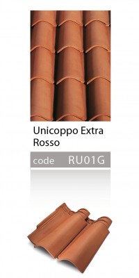 dachówka włoska cotto possagno unicoppo rossa