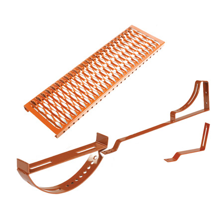 Kompletna ława kominiarska 0,8 m do dachówki zakładkowej malowana