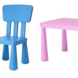 IKEA - stolik i krzesełko Mammut