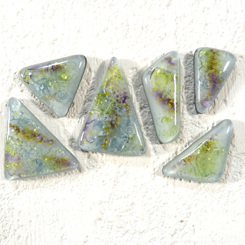 Szklane bity - elementy biżuterii