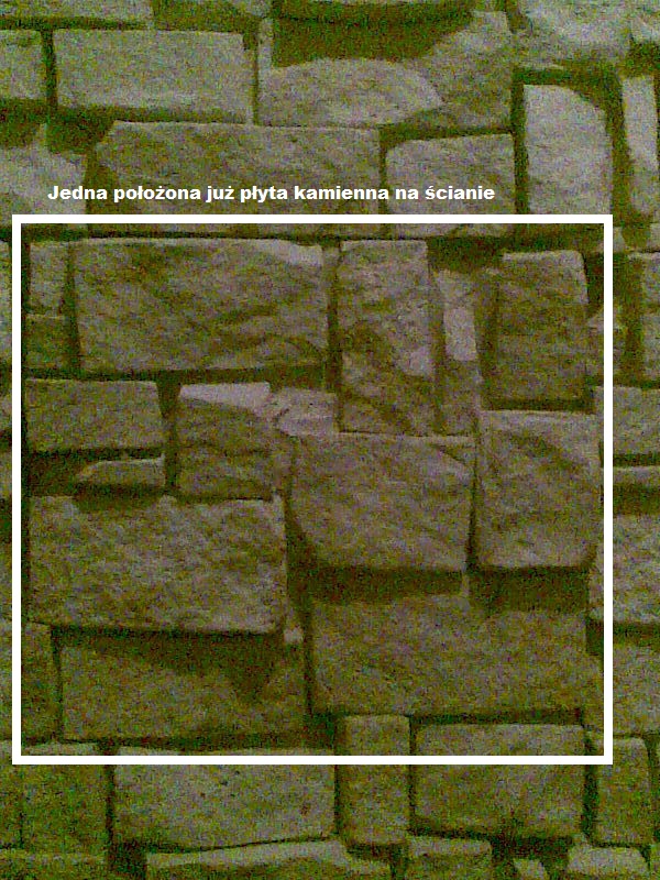 Płytka elewacyjna ' Kamień '