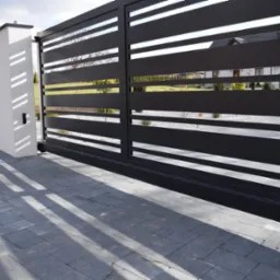 Brama aluminiowa