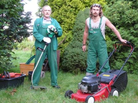 Koszenie trawników