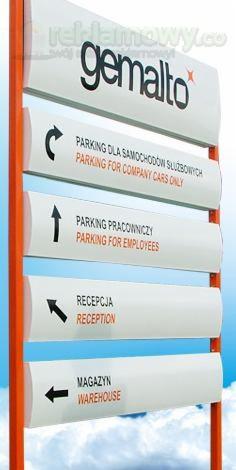 Pylony - słupy reklamowe - Kraków