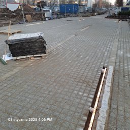 KROM Sp. z o.o. - Nawierzchnia z kostki kamiennej 10/10 Szczecin ul. Celna