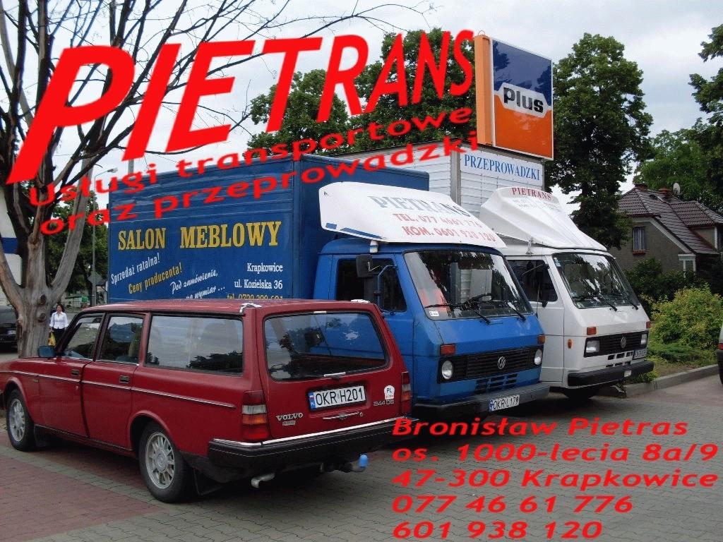 Pietrans Usługi Transportowe-Przeprowadzki