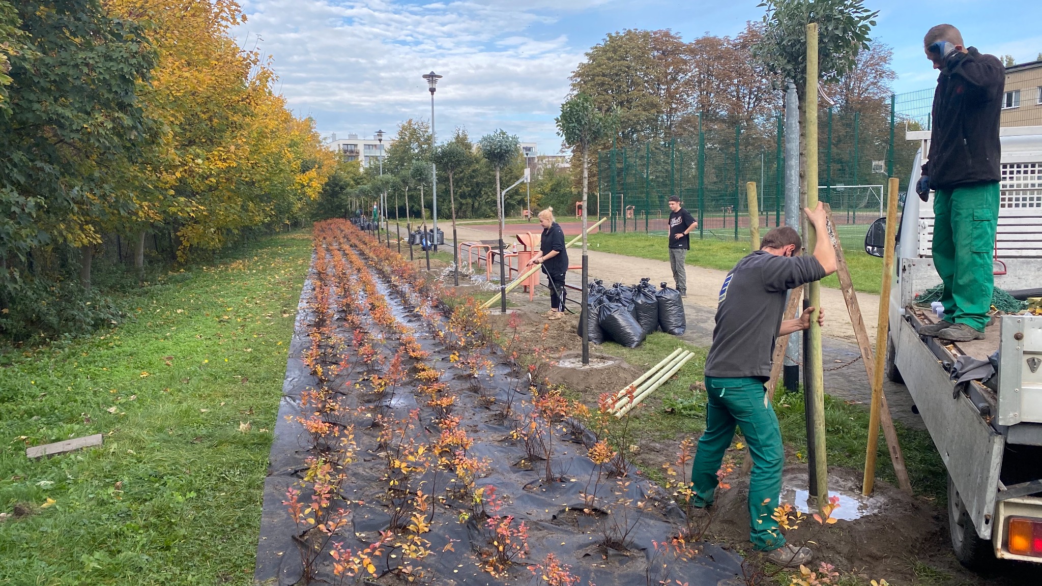 Zagospodarowanie terenów zielonych