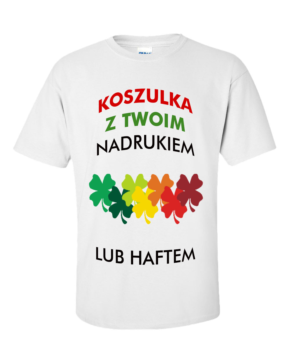 Nadruk lub haft na zamówienie