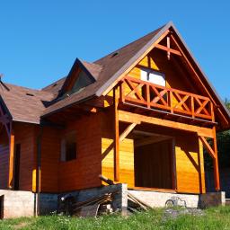 Dom drewniany szkieletowy kanadyjski, dom z drewna
