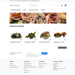 wykonanie sklepu internetowego kwiaciarnia