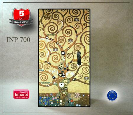 Panel na podczerwień INP 700 w formie obrazu ręczn
