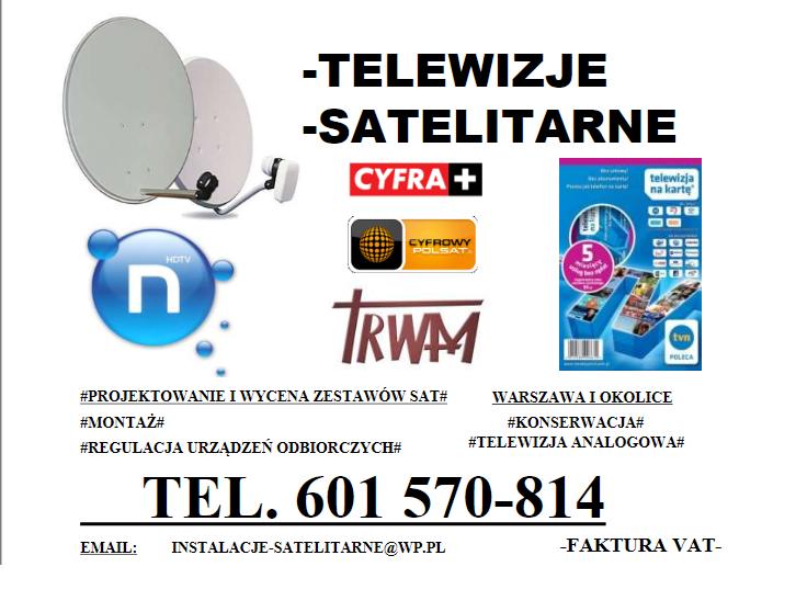 Ustawienie Satelity Hispasat Nilesat Amos Thor Sirius Eutelsat W3