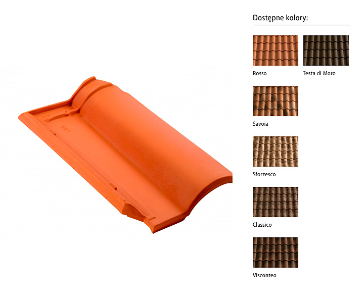 Dachówka ceramiczna PORTOGHESE TILE
