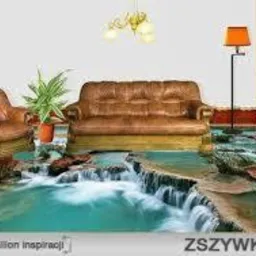 sufity napinane i podłogi 3d