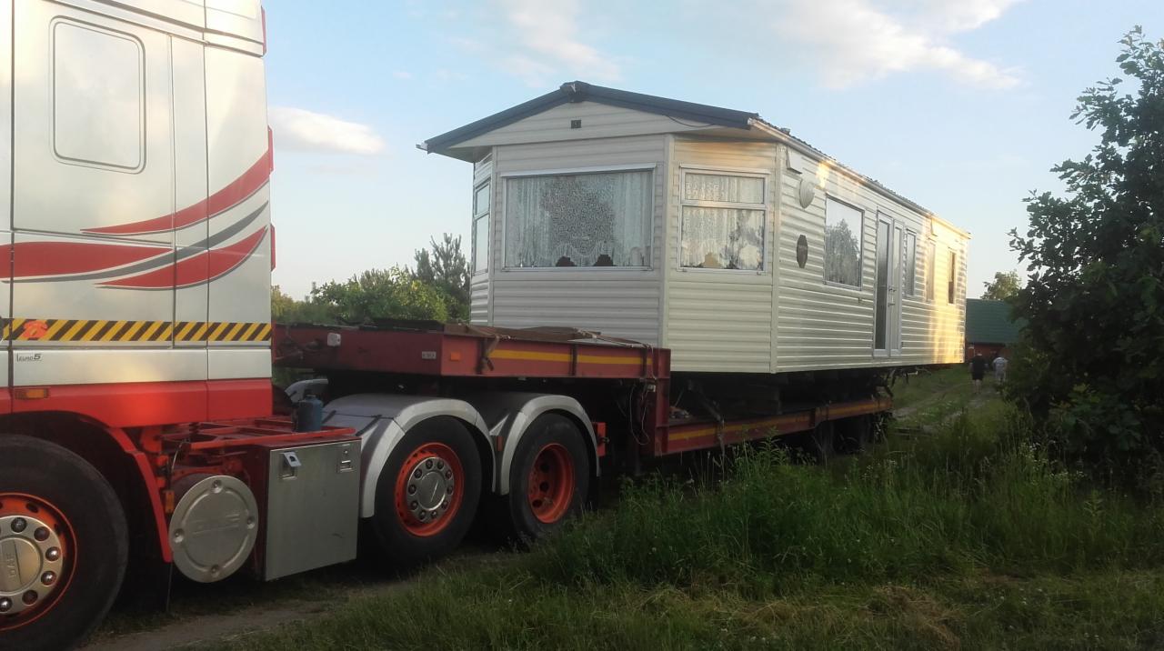 Domek Holenderski 11,5m x 3,7m wozimy domki o każdych wymiarach