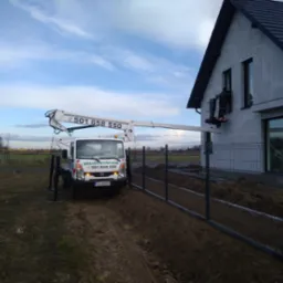 Usługi podnośnikiem koszowym ,wynajem
