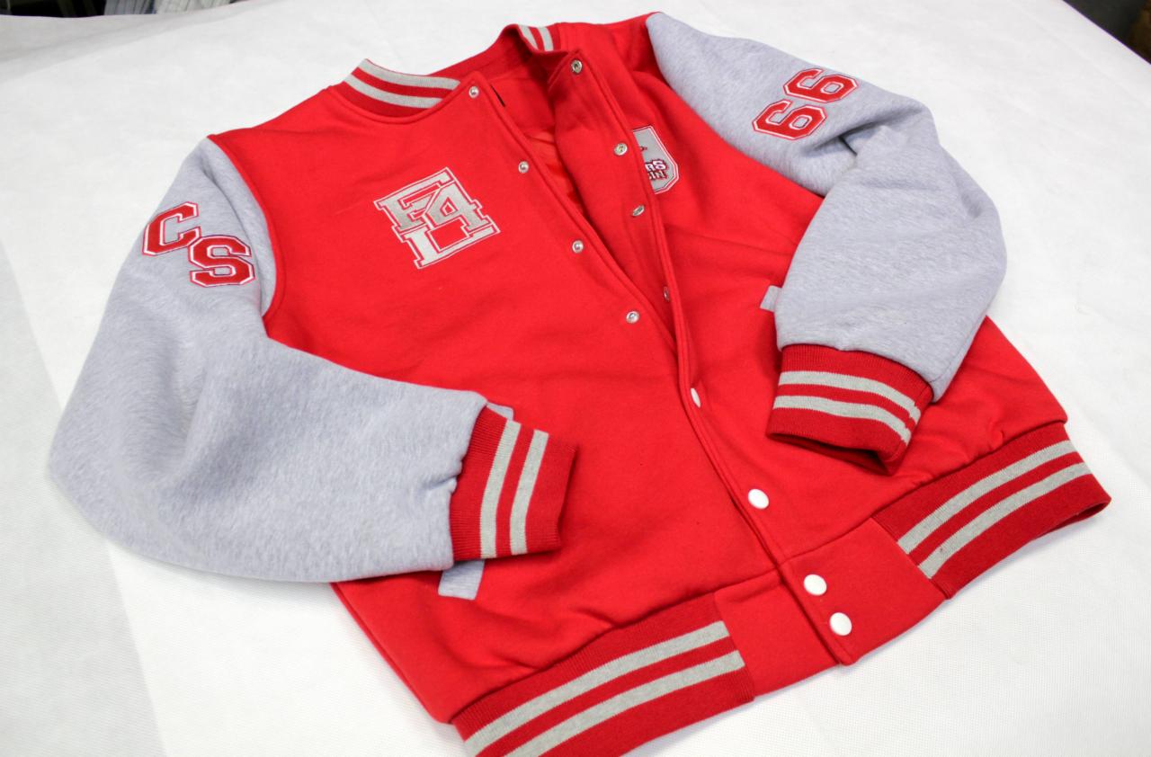 Kurtka koledżówka, bejsbolówka