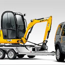 minikoparka koparka prace ziemne transport wywrotka