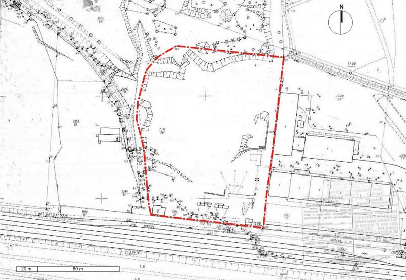 Działka P-U, bocznica przy trasie K-ce Wisła 3000m2