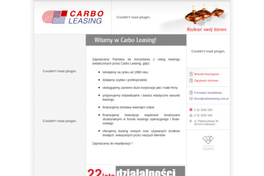 Carbo Leasing. Sp. z o.o. - Leasing Maszyn Katowice