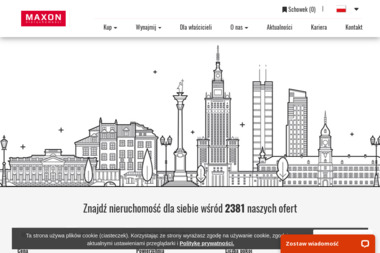 Maxon Nieruchomości. Sp. z o.o. - Mieszkania Warszawa