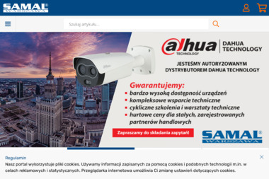 Samal. Sp. z o.o. Telewizja przemysłowa. Import i dystrybucja - Projektant Instalacji Sanitarnych Warszawa