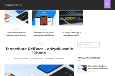 Cezak. Odzież i art. dziecięce