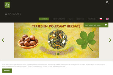 Herbaty Szlachetne. Sp. z o.o. Mieszanki herbaciane i kawowe, akcesoria - Dostawcy artykułów spożywczych Szczecin