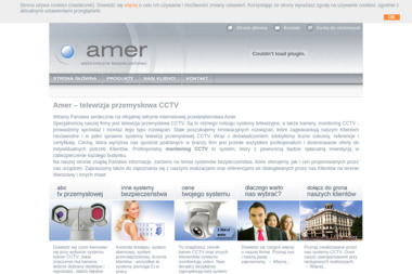Amer. Telewizja przemysłowa, alarmy, kontrola dostępu - Systemy Alarmowe dla Firm Warszawa