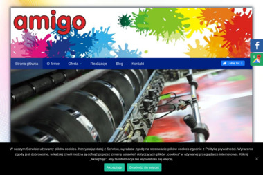 Amigo. Zakład poligraficzny - Zakład Introligatorski Warszawa