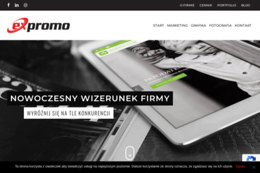Expromo. Tłumaczenia niemieckiego, tłumaczenia angielskiego, strony internetowe - Strony WWW Szczecin