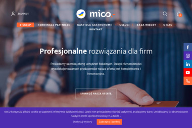 Mico. Kasy, drukarki fiskalne - Urządzenia dla firmy i biura Poznań