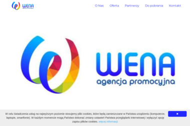 Wena. Gadżety reklamowe, odzież promocyjna, flagi - Księga Identyfikacji Wizualnej Gdańsk