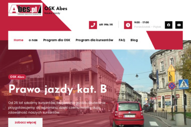 Abes. Ośrodek szkolenia kierowców. Frączek Ireneusz - Szkoła jazdy Częstochowa