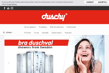 Duschy. Sp. z o.o. Wyposażenie łazienek - Sprzedaż Mebli Łomianki