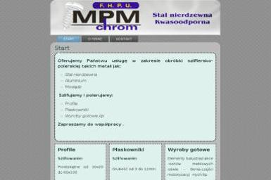 MPM Chrom. Stale nierdzewne, kwasoodporne - Wyroby metalowe Dębica