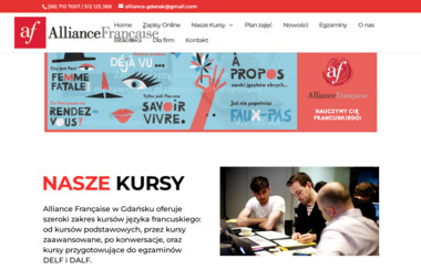 Alliance Française. Ośrodek przy Uniwersytecie Gdańskim - Nauczyciel Języka Francuskiego Gdańsk