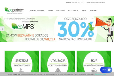 Ecopartner.pl Skup pustych tuszów i tonerów